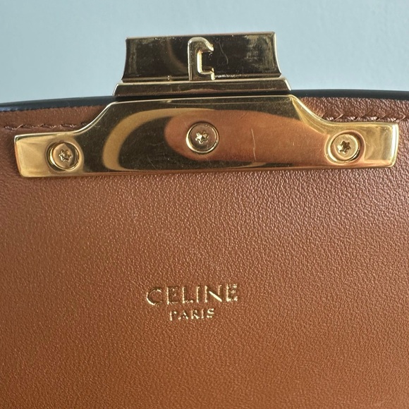 Classique Triomphe bag in Triomphe Canvas and Calfskin - Picture 13 of 14